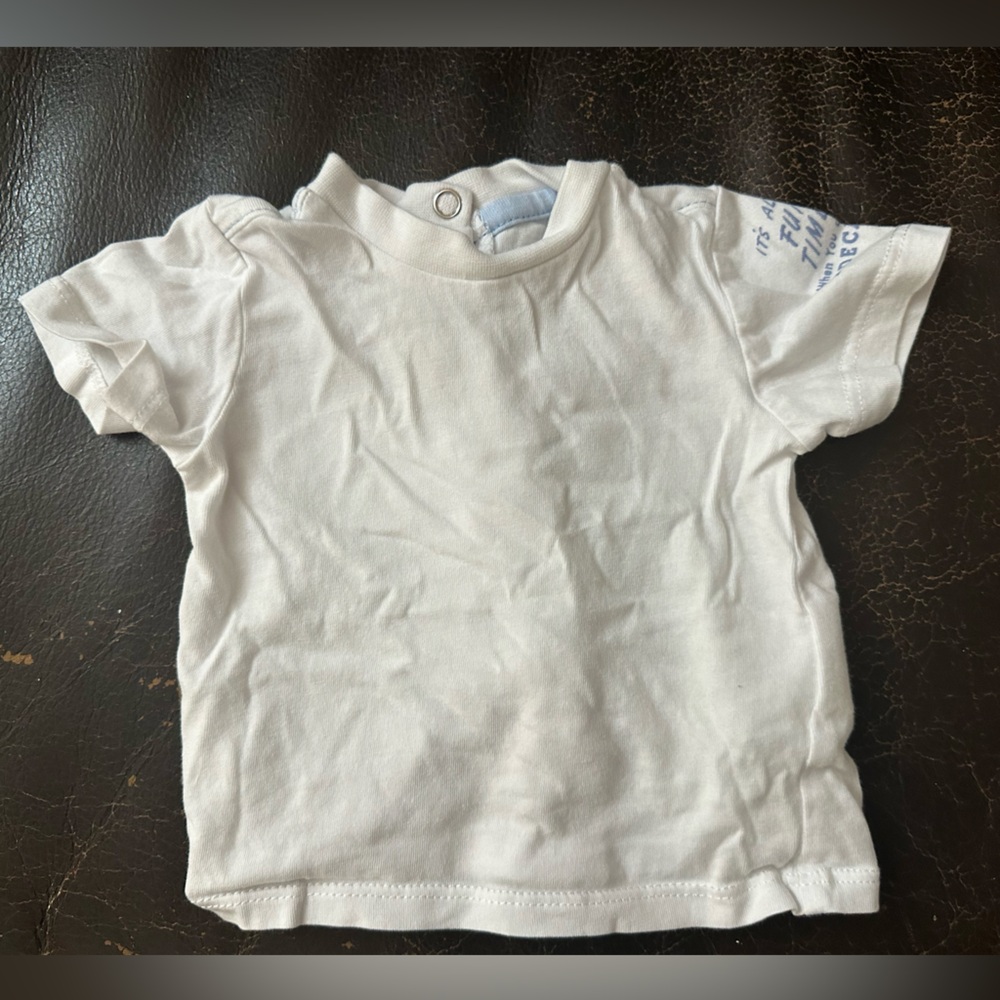 Classic White Kids' Short Sleeve Tee